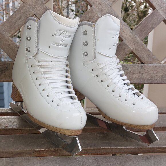 Jackson FLEX Figure Skates w/ Ultima Aspire XP Blades Kids 1W - Picture 2 of 6